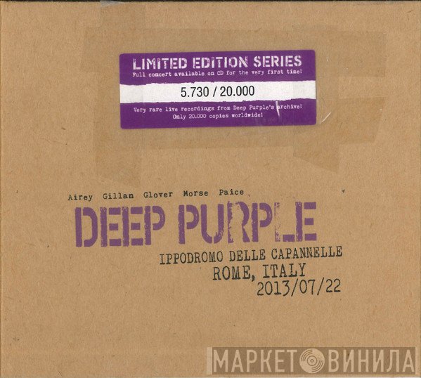 Deep Purple  - Live In Rome 2013