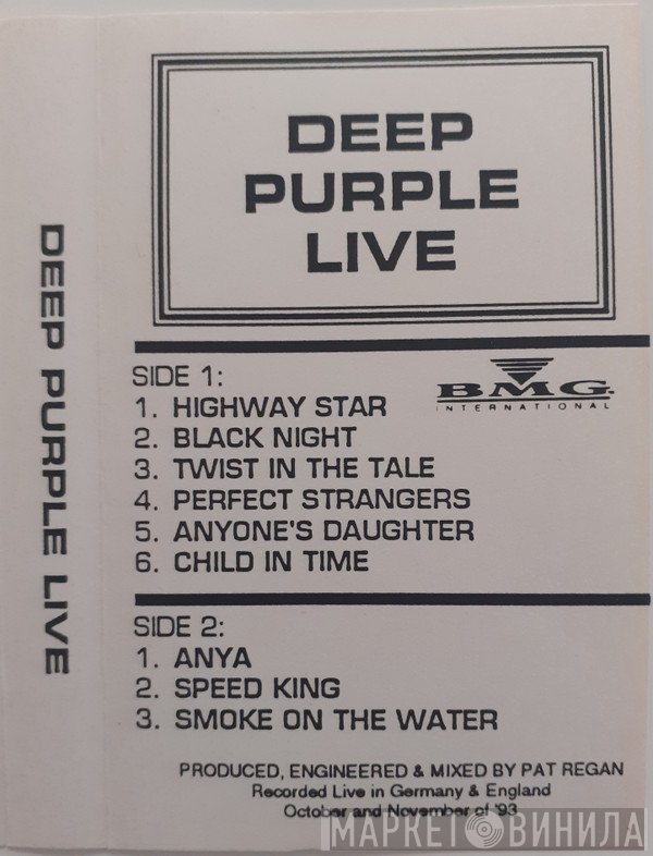 Deep Purple  - Live