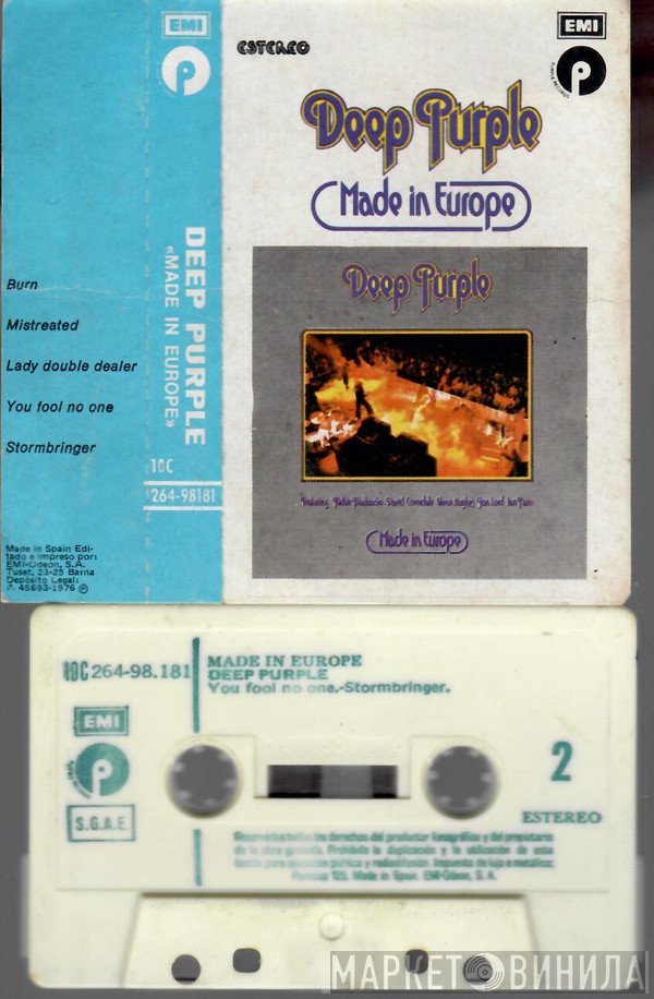 Deep Purple  - Made In Europe