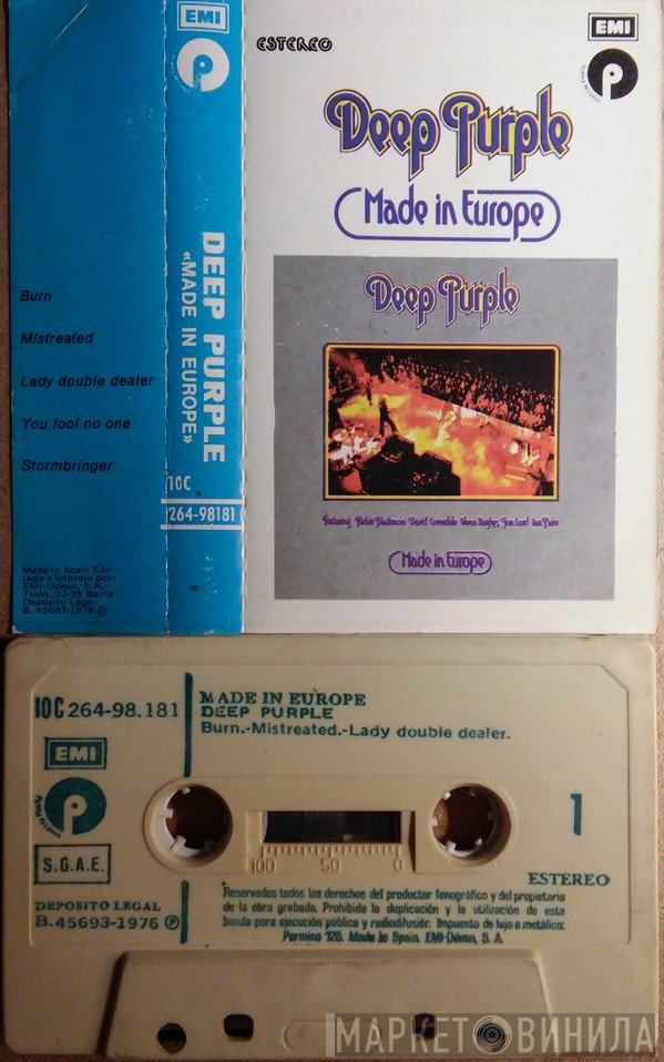 Deep Purple  - Made In Europe