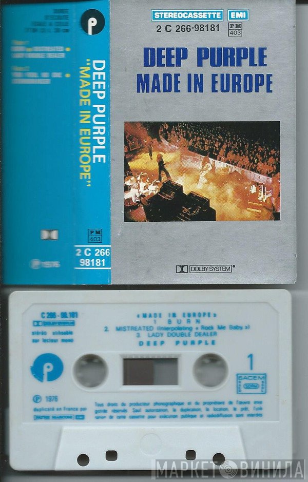 Deep Purple  - Made In Europe