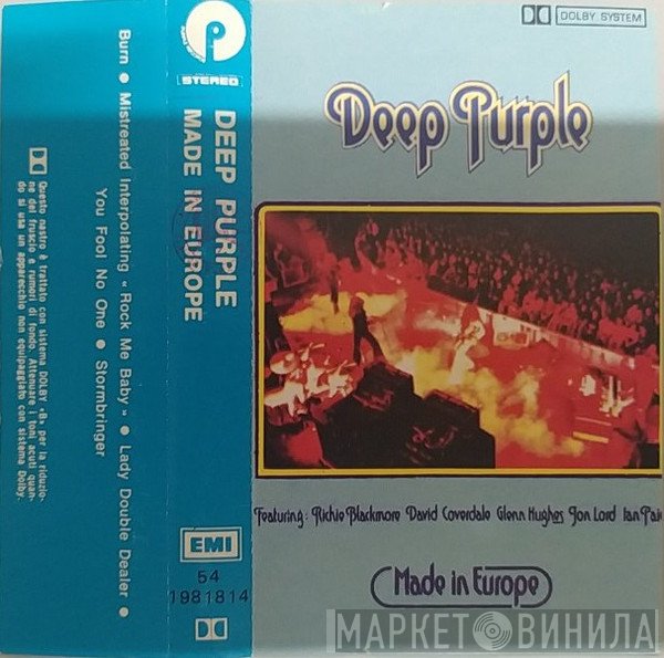 Deep Purple  - Made In Europe