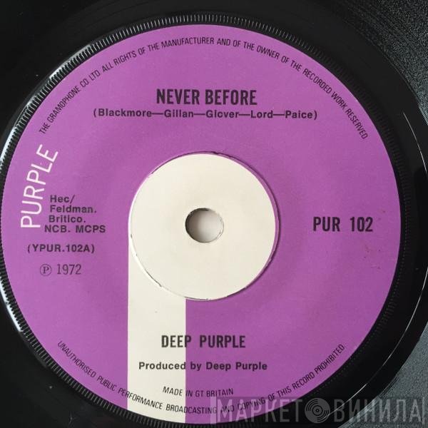 Deep Purple  - Never Before