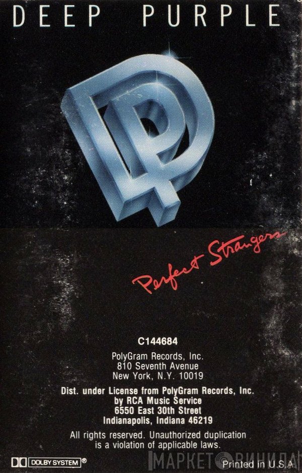 Deep Purple  - Perfect Strangers