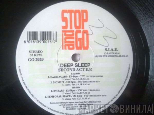 Deep Sleep  - Second Act E.P.