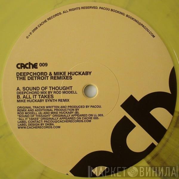 DeepChord & Mike Huckaby  - The Detroit Remixes