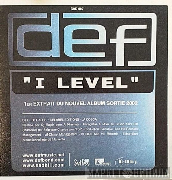 Def Bond  - I Level