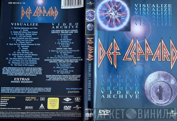 Def Leppard  - Visualize / Video Archive