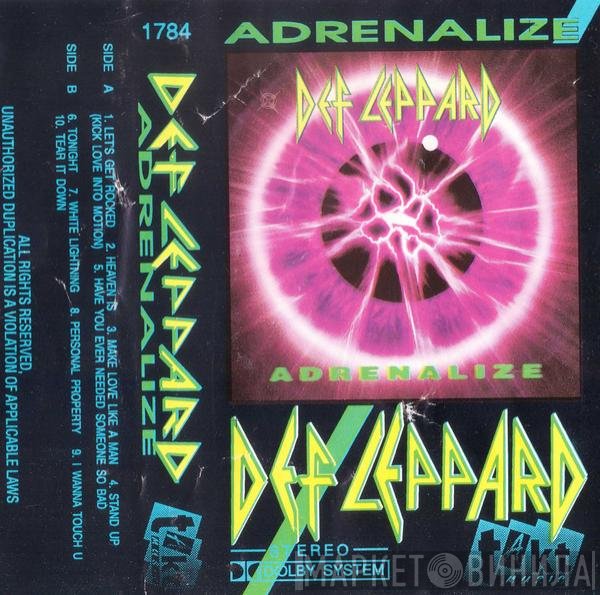 Def Leppard  - Adrenalize