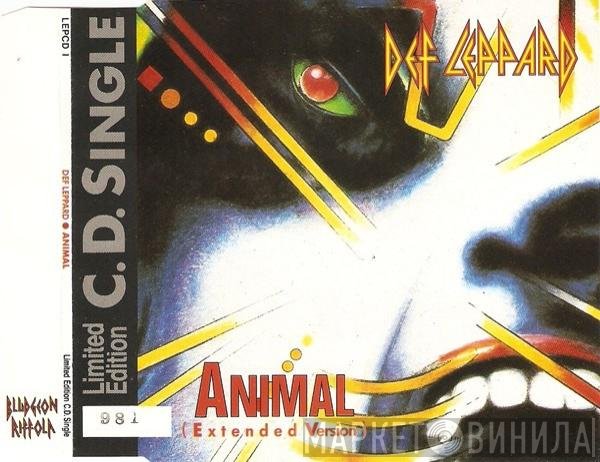Def Leppard  - Animal (Extended Version)