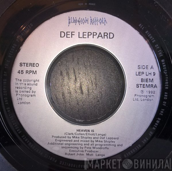 Def Leppard - Heaven Is