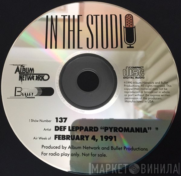 Def Leppard  - In The Studio - Pyromania