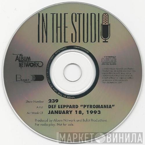 Def Leppard  - In The Studio - Pyromania