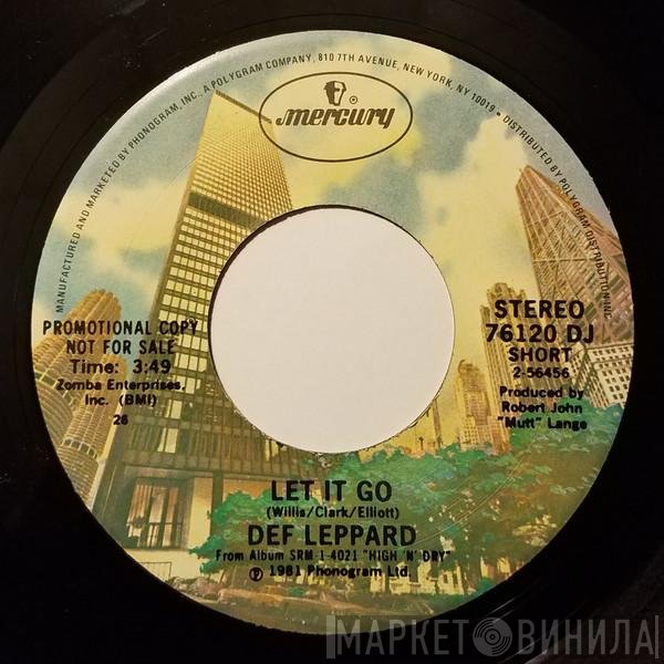 Def Leppard  - Let It Go