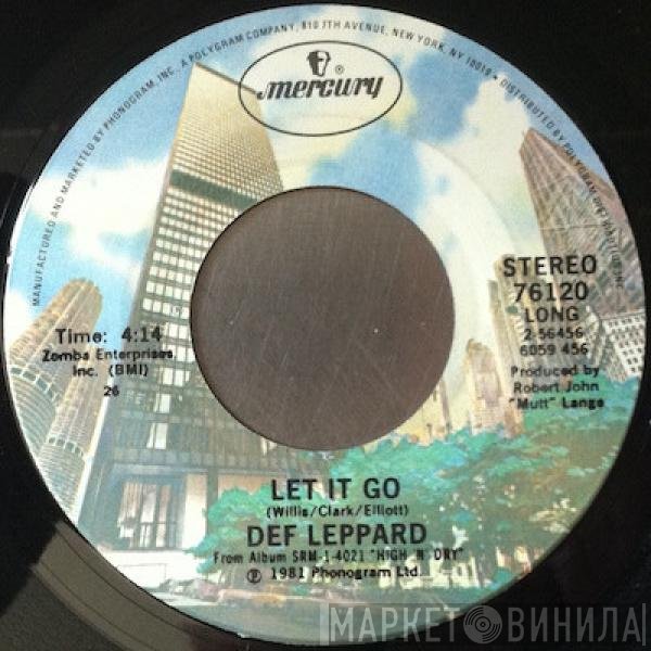 Def Leppard  - Let It Go
