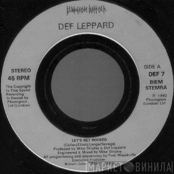 Def Leppard  - Let's Get Rocked