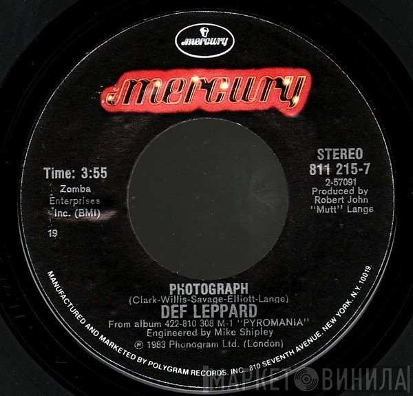 Def Leppard  - Photograph