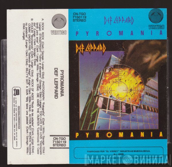Def Leppard  - Pyromania