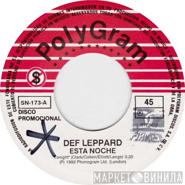Def Leppard  - Tonight