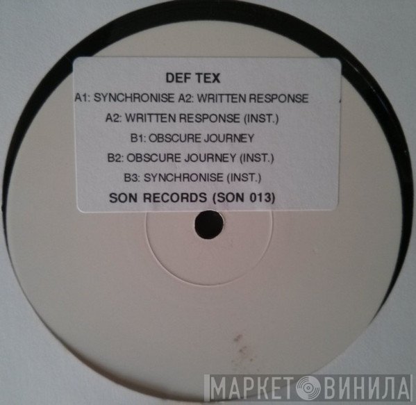 Def Tex  - Synchronise