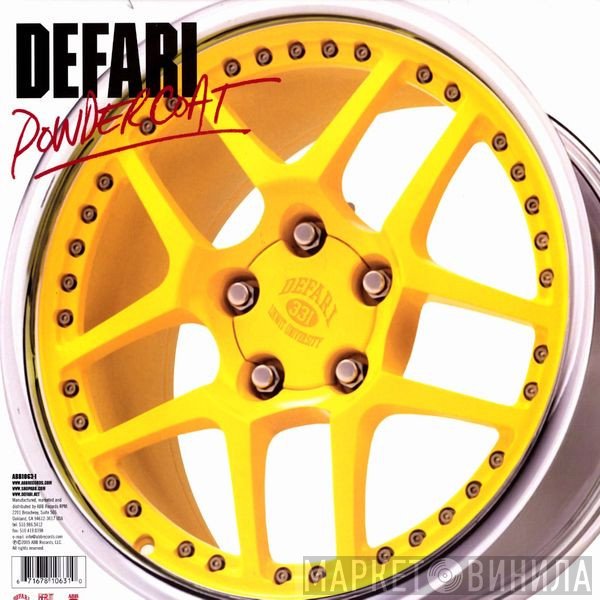 Defari  - The Bizness / Powdercoat