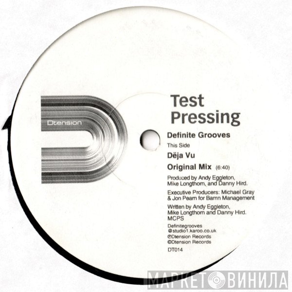 Definite Grooves - Groove Estivo