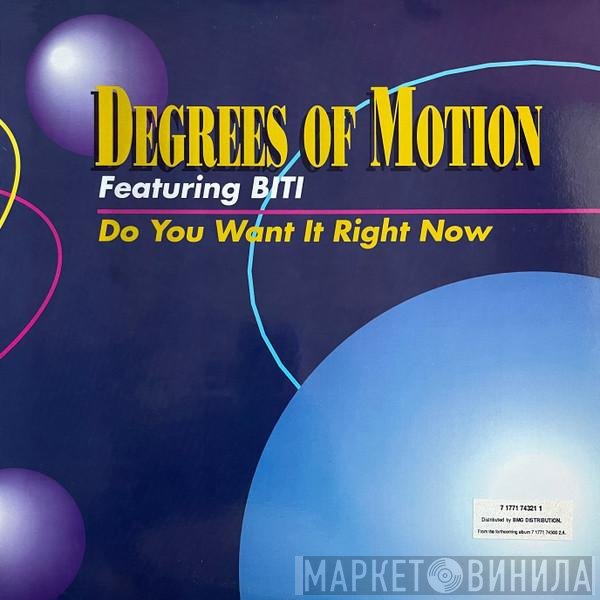 Degrees Of Motion, Biti Strauchn - Do You Want It Right Now