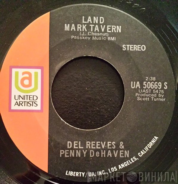Del Reeves, Penny DeHaven - Land Mark Tavern / So Sad
