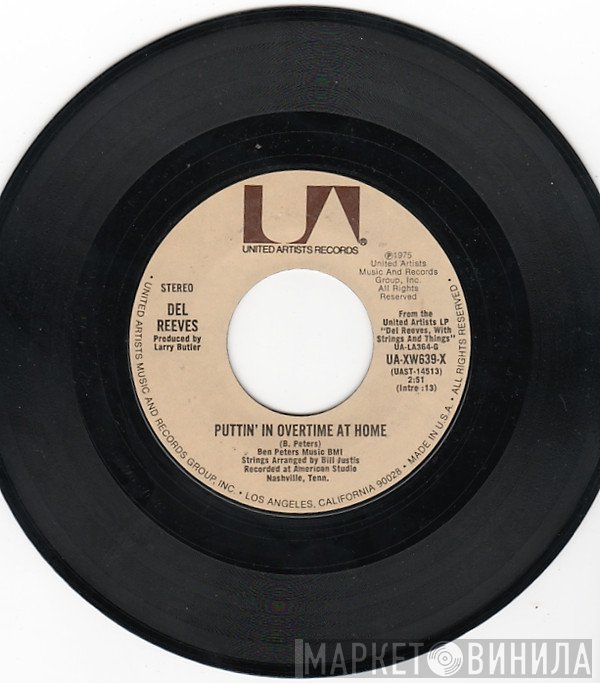 Del Reeves  - Puttin' In Overtime At Home