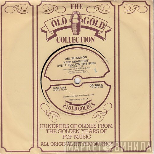 Del Shannon - Keep Searchin' (We'll Follow The Sun)
