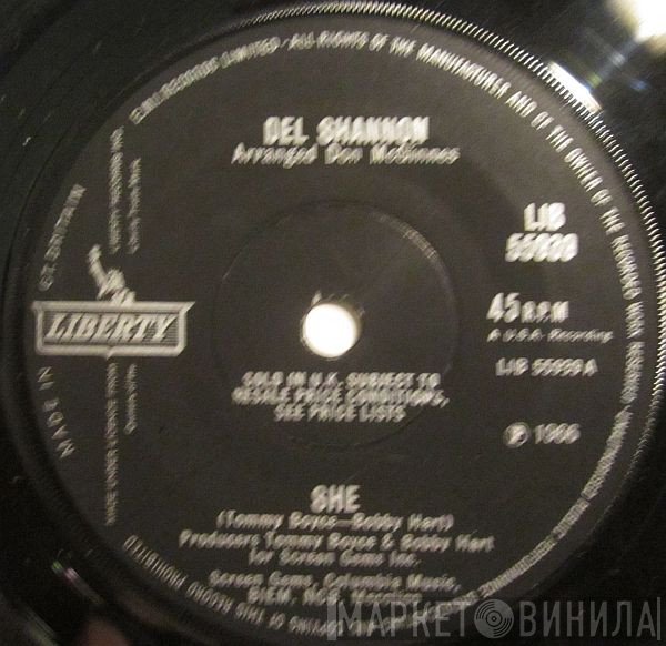 Del Shannon - She / What Makes You Run