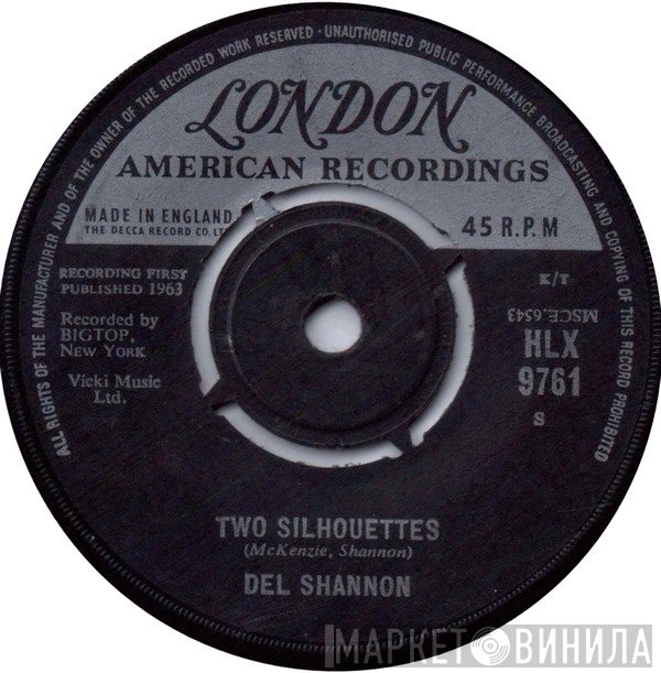 Del Shannon - Two Silhouettes