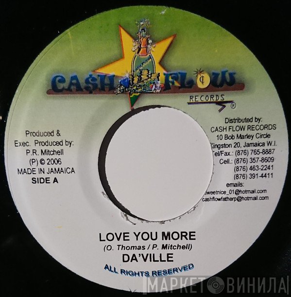 Delly Ranks, Da'Ville - Love You More / Fire Blaze