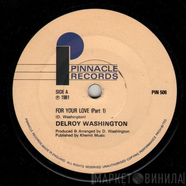 Delroy Washington - For Your Love