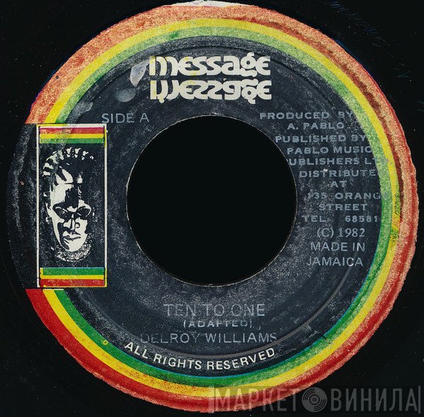 Delroy Williams / The Roots Radics  - Ten To One