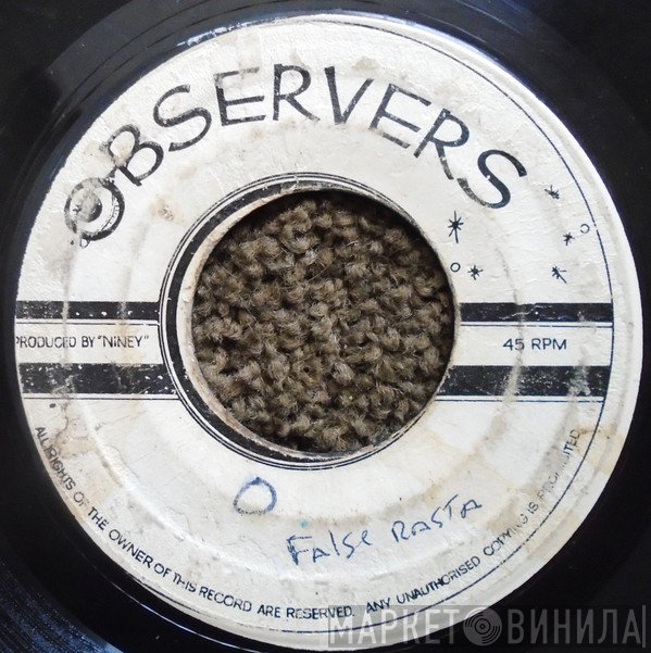 Delroy Wilson  - False Rasta / Rascal Man