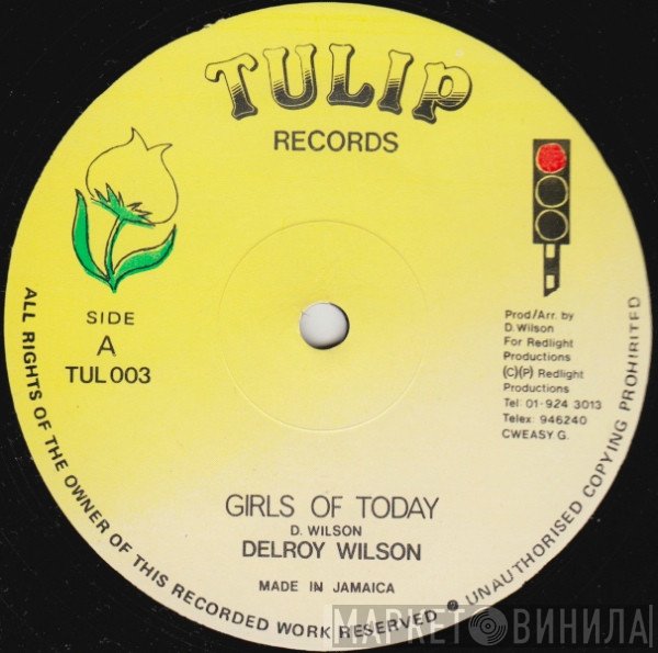Delroy Wilson, State-X-Press - Girls Of Today / Struggling Dub