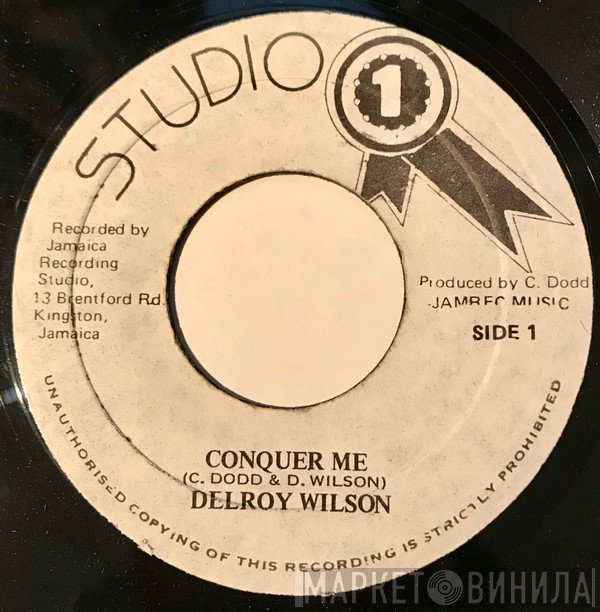Delroy Wilson  - Conquer Me