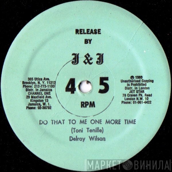 Delroy Wilson  - Do That To Me One More Time