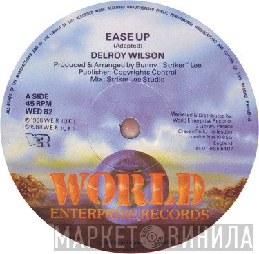 Delroy Wilson  - Ease Up