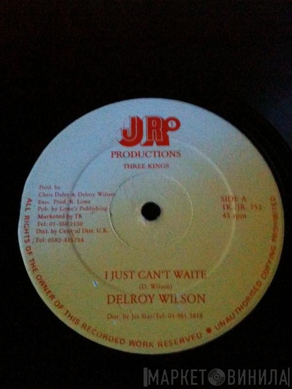 Delroy Wilson - I Just Can't Waite