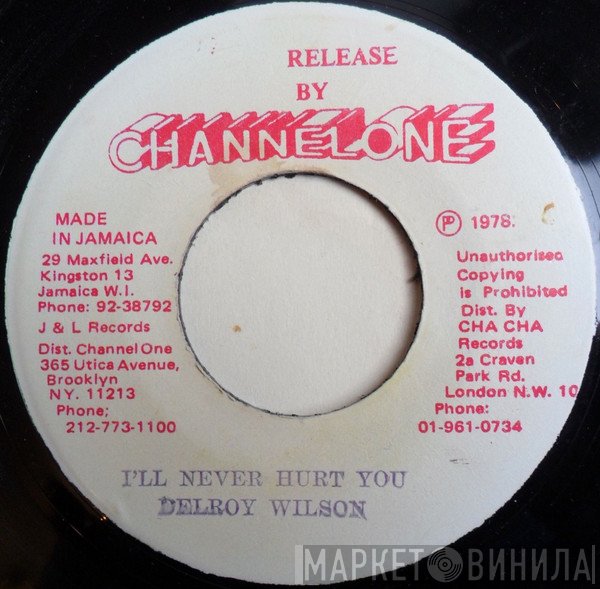 Delroy Wilson - I'll Never Hurt You