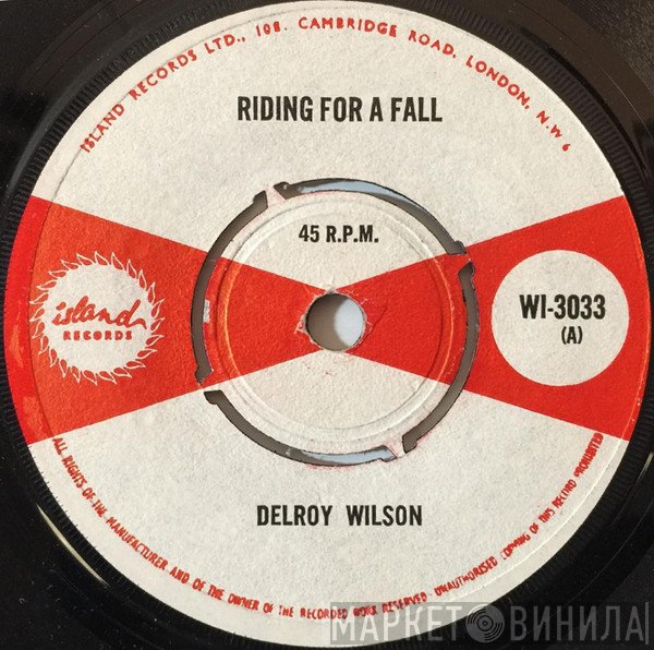 Delroy Wilson  - Riding For A Fall