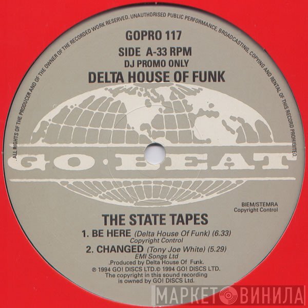 Delta House Of Funk - The State Tapes