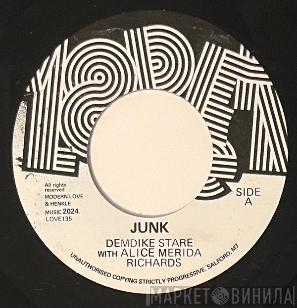 Demdike Stare - Junk / Tuff Crew