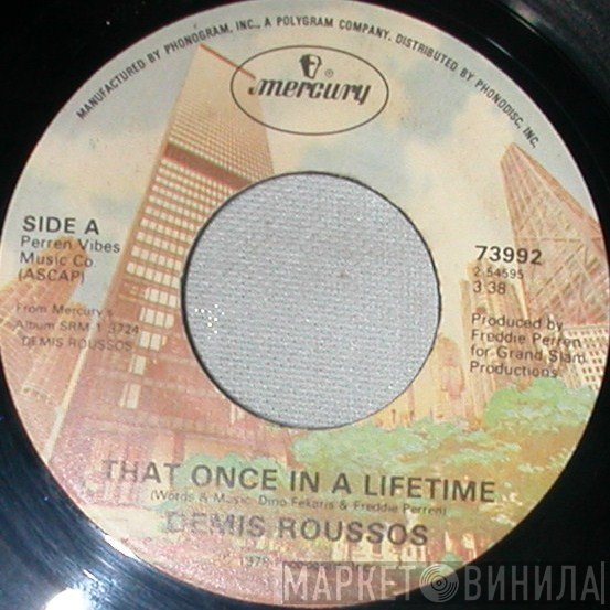 Demis Roussos  - That Once In A Lifetime