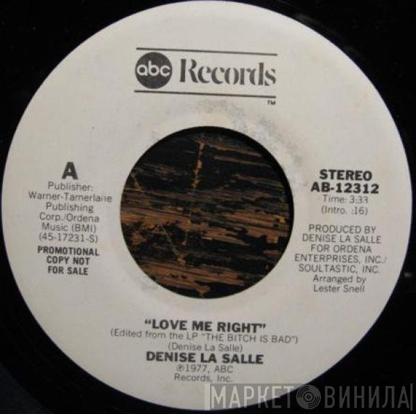 Denise LaSalle - Love Me Right