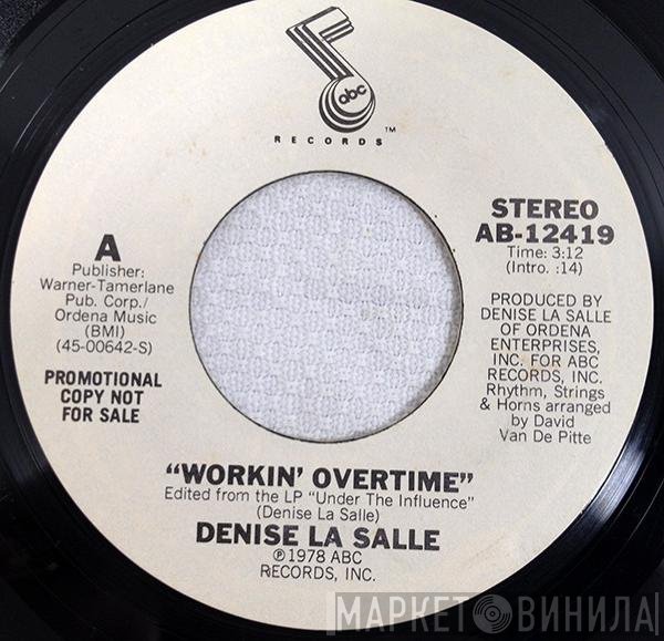 Denise LaSalle  - Workin' Overtime