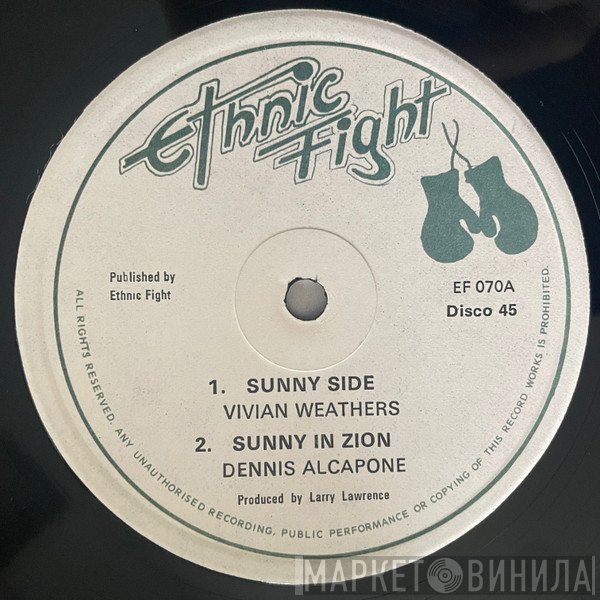 Dennis Alcapone, Vivian Weathers, Junior English, Jimmy Stratdan - Sunny Side