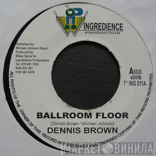 Dennis Brown, Nikki  - Ballroom Floor / Lovers Plane